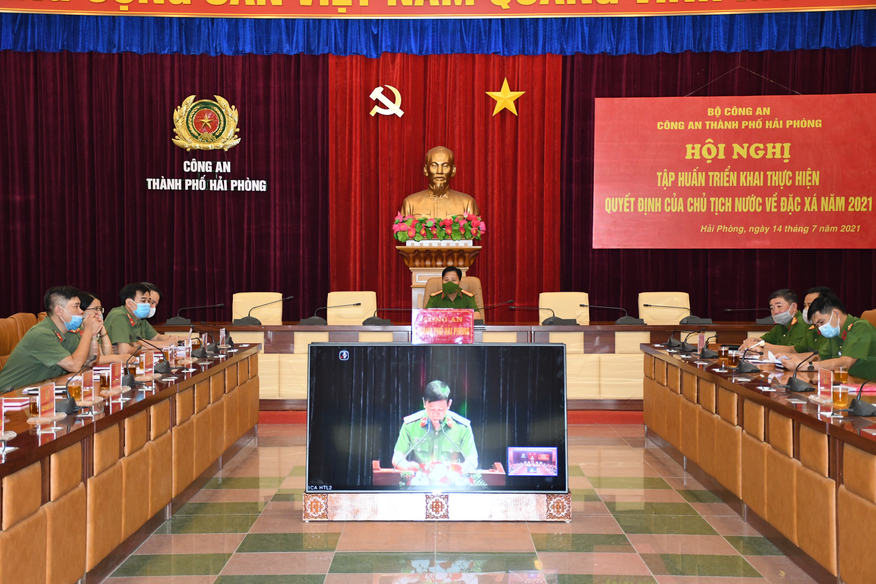 Tổ chức triển khai công tác đặc xá năm 2021 đảm bảo khách quan, toàn diện, chính xác, đúng pháp luật